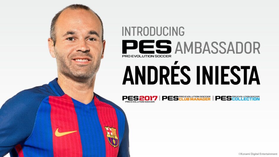 Andrés Iniesta è ambasciatore ufficiale di PES
