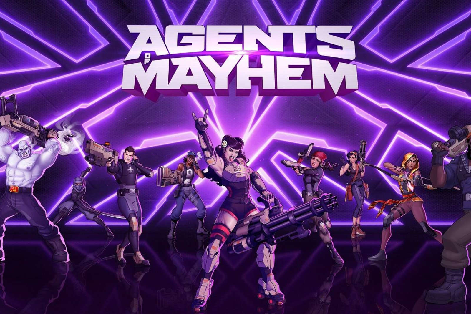 Карта agents of mayhem