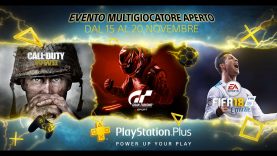 Dal 15 al 20 novembre PlayStation Plus aprirà le porte del multiplayer online