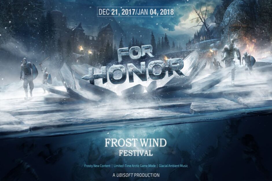 Dal 21 dicembre l’evento invernale di For Honor porterà un freddo letale