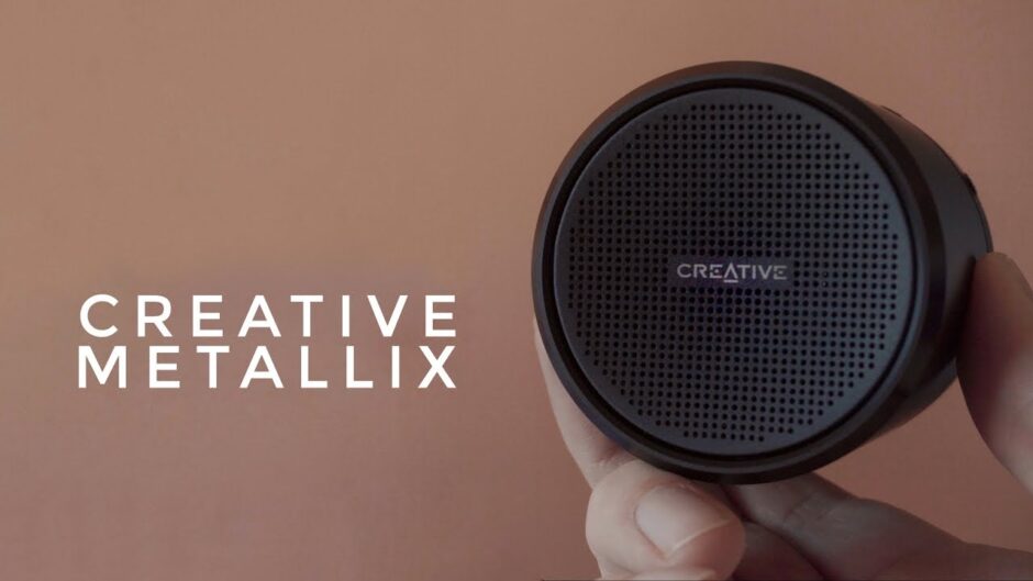 Annunciata la serie Creative Metallix: gli speaker compatti Bluetooth